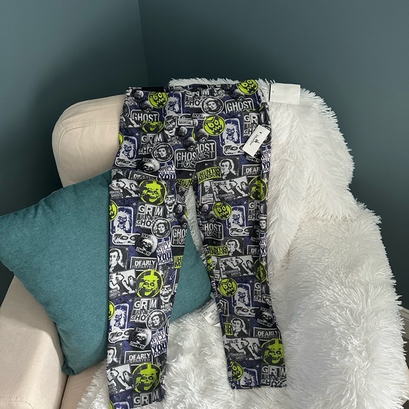 Disney’s The Haunted Mansion 3/4 Length Leggings XS NWT - Picture 5 of 5